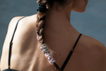 Набор узких резинок для волос из 100% шелка Slip Silk WILDFLOWER