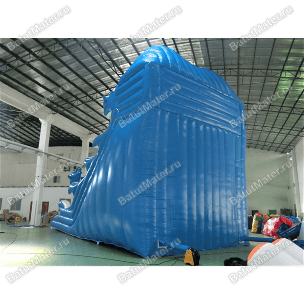 Водная надувная горка «Волна серфера», 10×6×7 м