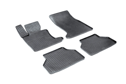 Резиновые коврики Сетка для BMW 5 Ser E-60 2003-2010, Seintex.00939