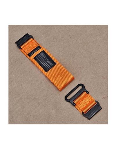 Нейлоновый ремешок Hemsut Rugged 26 мм для Garmin Fenix 7x 6x 5x, Tactix 7 Delta, Enduro 2, Instinct 2X (Оранжевый)