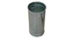 Вкладыш для урны «Гео» круглый d300 L400 оцинкованная сталь 0,5 мм