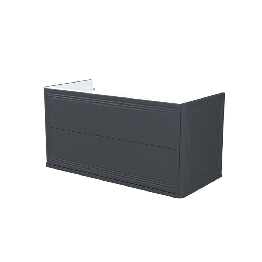 Тумба подвесная IDDIS Oxford Neo, 100 см, темно-серый, OXN10D0i95