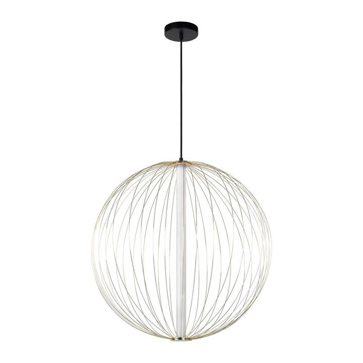 Подвесной светодиодный светильник Lucide Carbony 20414/61/01