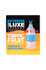 Презервативы Luxe, extreme, «Убойный бурильщик», тропические фрукты, 18 см, 5,2 см, 1 шт.