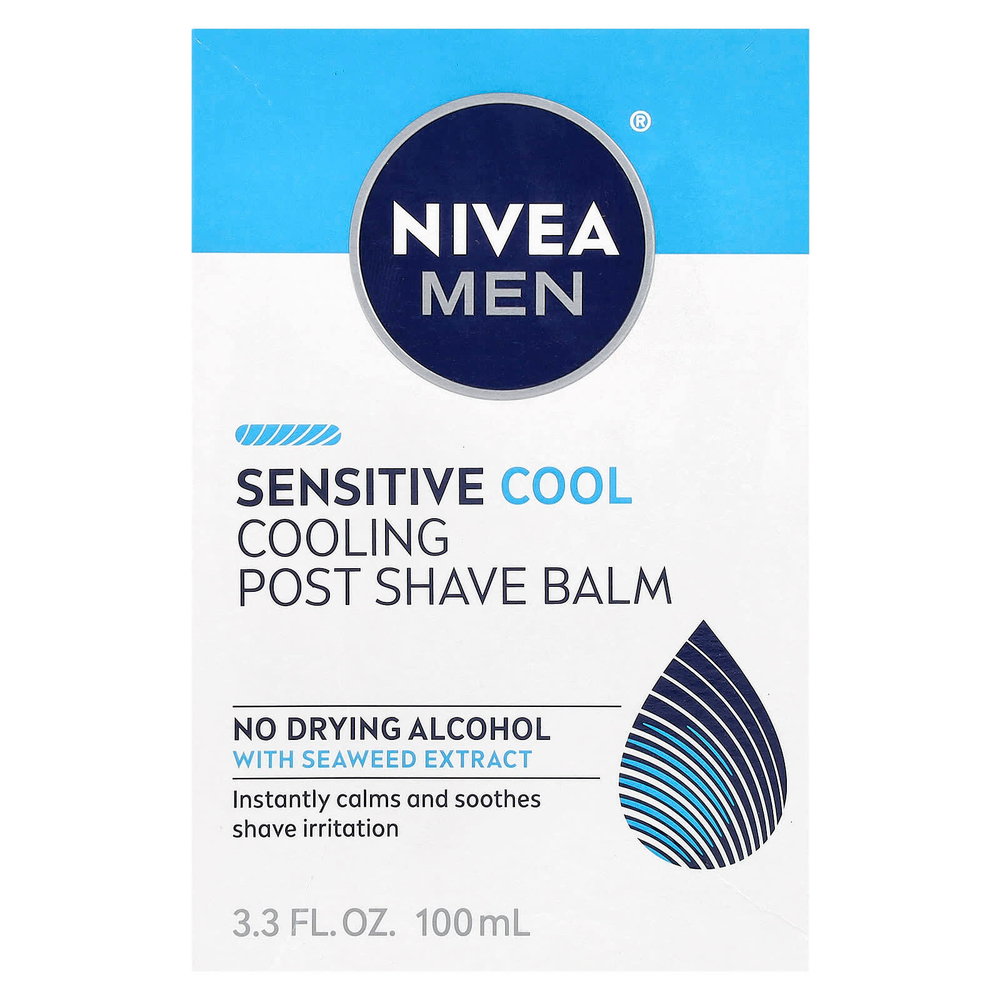Nivea, Для мужчин, охлаждающий бальзам после бритья для чувствительной кожи, 100 мл (3,3 жидк. унц.)
