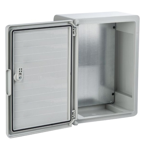 Щит навесной ABS ЩМП-0-1 (300х200х130) с монтажной панелью непрозрачная дверь IP65 -45С/+75С TDM (электрический шкаф) SQ0932-0101