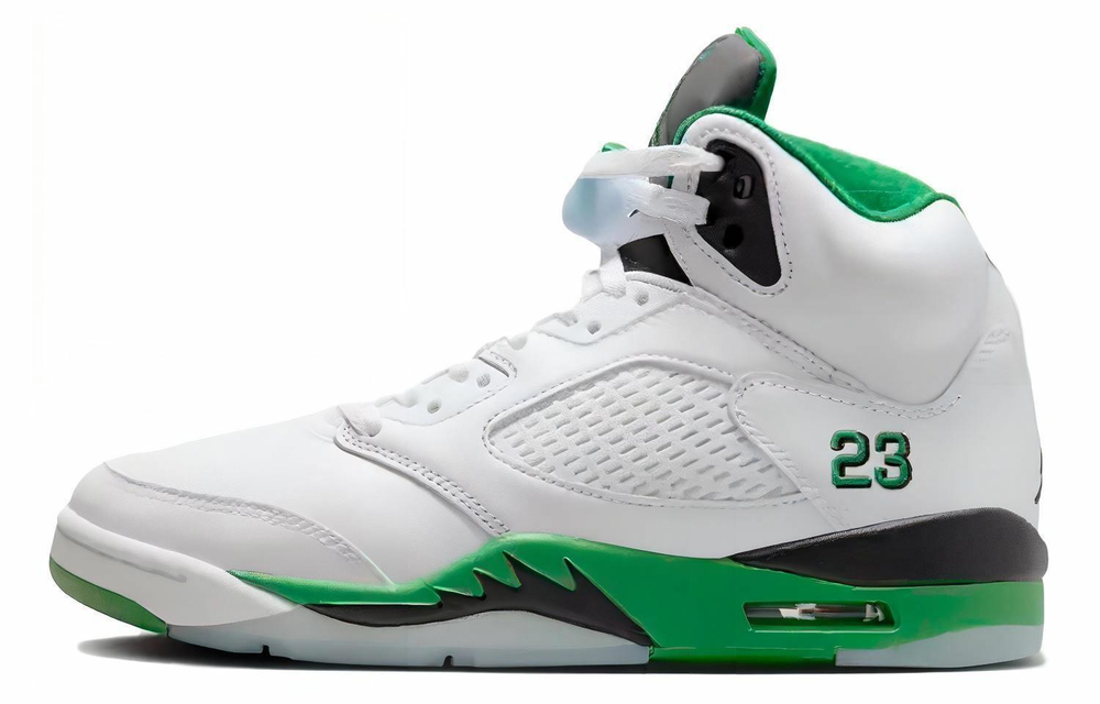 Кроссовки Jordan Air Jordan 5 "Lucky Green" (Женская размерная сетка)