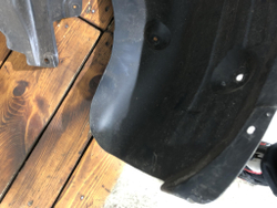 Подкрылок задний левый Haval F7 1 19-22 Б/У Оригинал 5512104XKQ00A