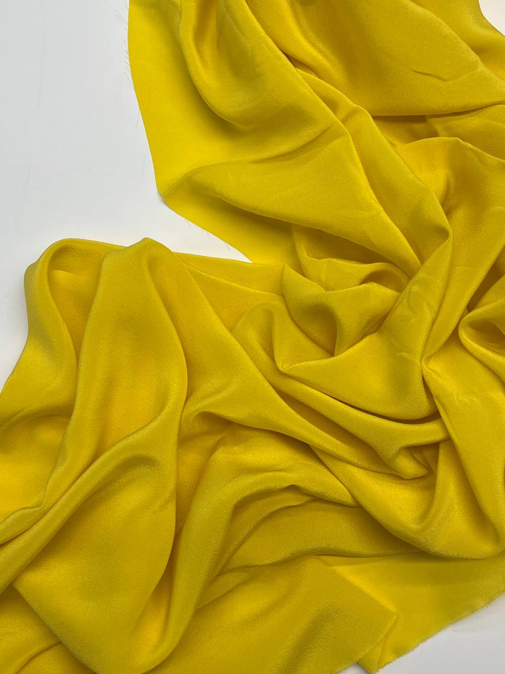 Шелк креп Escada ярко-жёлтый