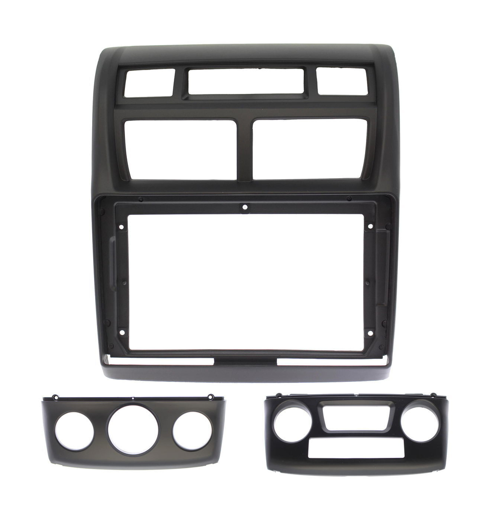 Комплект рамки с разъёмами 9" KIA Sportage 2 2008-2010 рест. - Car-Smart 023