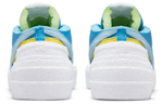 Кроссовки Sacai X Kaws X Nike Blazer Low "Neptune Blue"