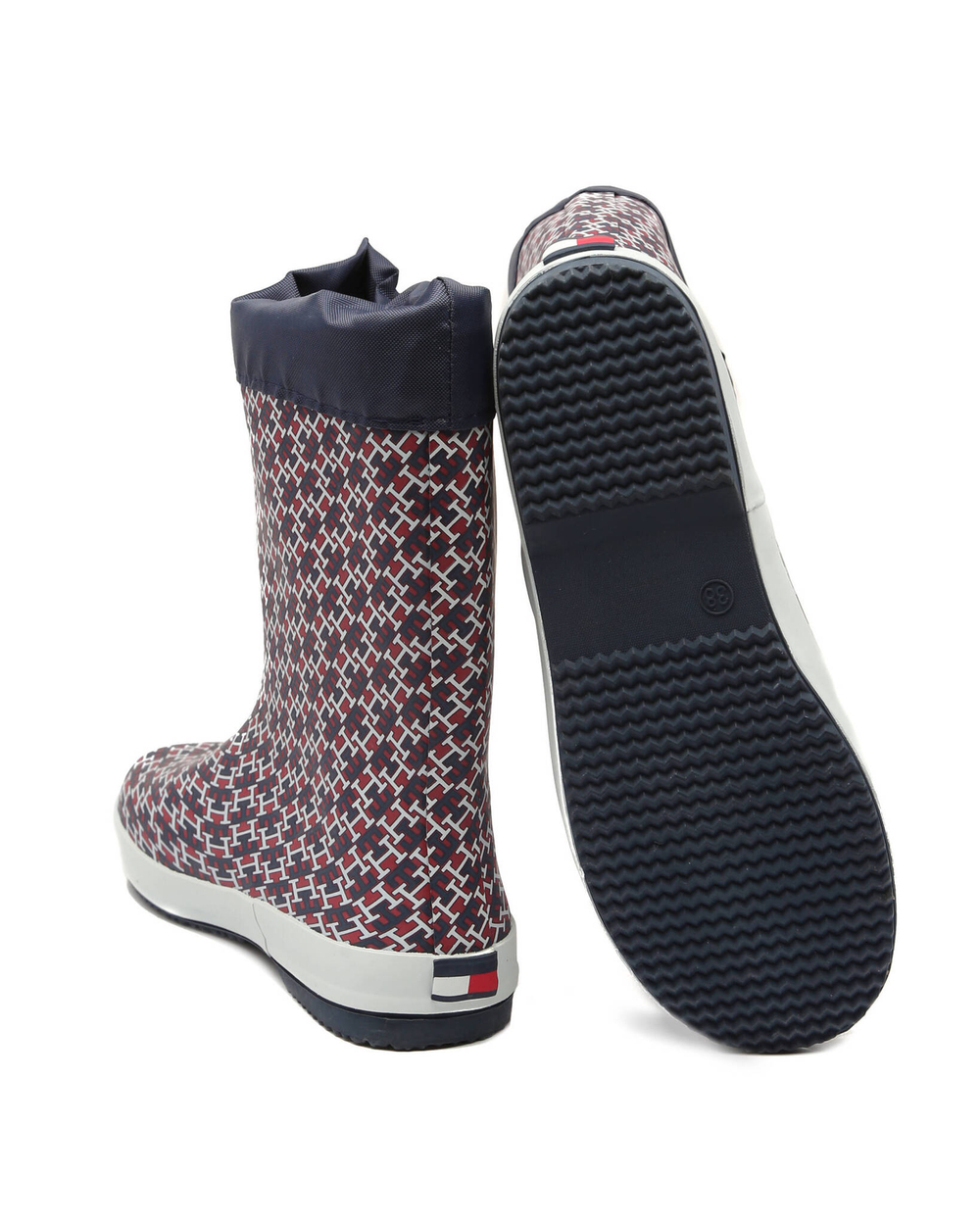 резиновые сапоги Tommy Hilfiger - бордовый(T3A6 32432 1516X663)