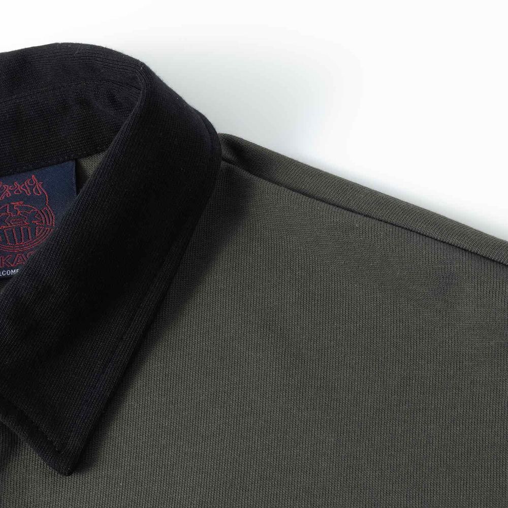 Лонгслив Ymkashix Rugby графитовый/черный