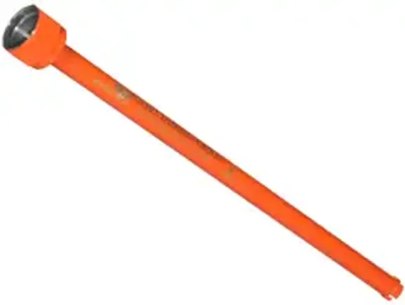 Борфреза твердосплавная LENZ форма F (парабола с закругленной головкой), 6х18х6х50 мм, насечка №3, без покрытия, арт. LZBF 030 N3