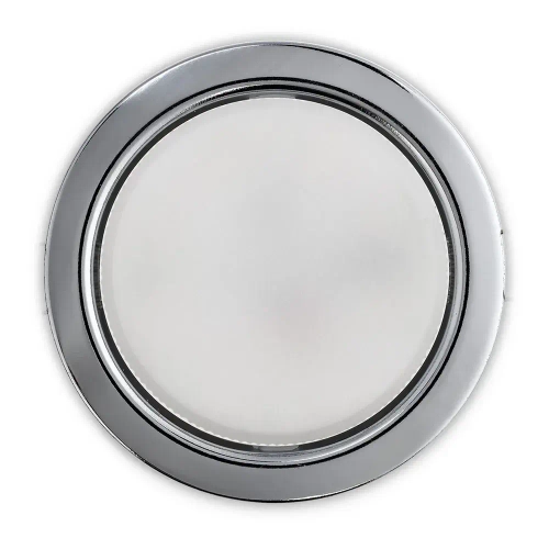 Встраиваемый потолочный светильник под лампу GX53, хром, без лампы