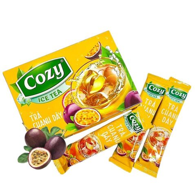 Чай COZY растворимый со вкусом МАРАКУЙЯ 240 г