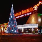 Уличная елка каркасная "Уральская" (пвх) 23 м