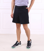 Льняное шорты Karlos BOSS BLACK - черный(50490563)