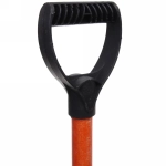 Черенок лопатный стеклокомпозитный морозостойкий с V-ручкой, d=32