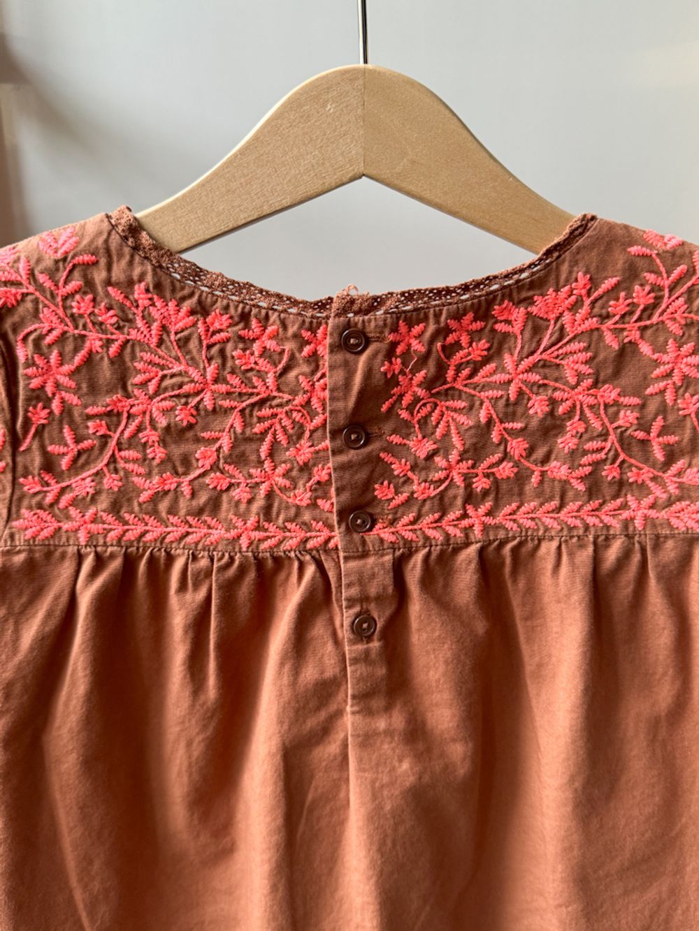 Хлопковая блузка Bonpoint, 104