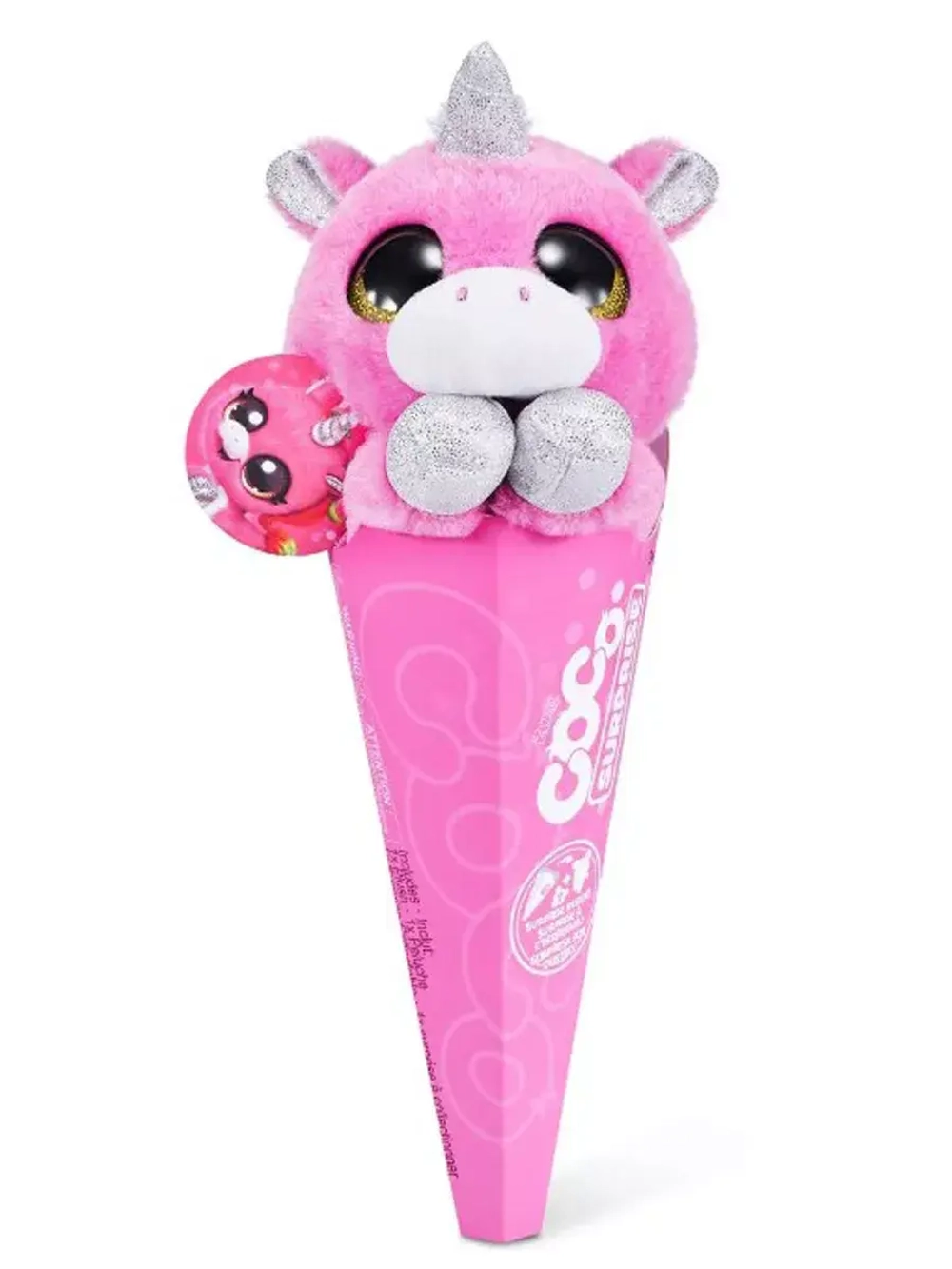 Мягкая игрушка в рожке Zuru Coco Surprise Единорог Зуру
