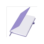 Ежедневник датированный 2026, А5, 138x213 мм, BRAUBERG "Control", под кожу, держатель для ручки, сиреневый, 117125