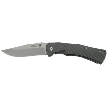 Складной нож CRKT 2085 XAN c клинком из стали 1.4116 Krupp (X50CrMoV15) рукоять G10 / карбон