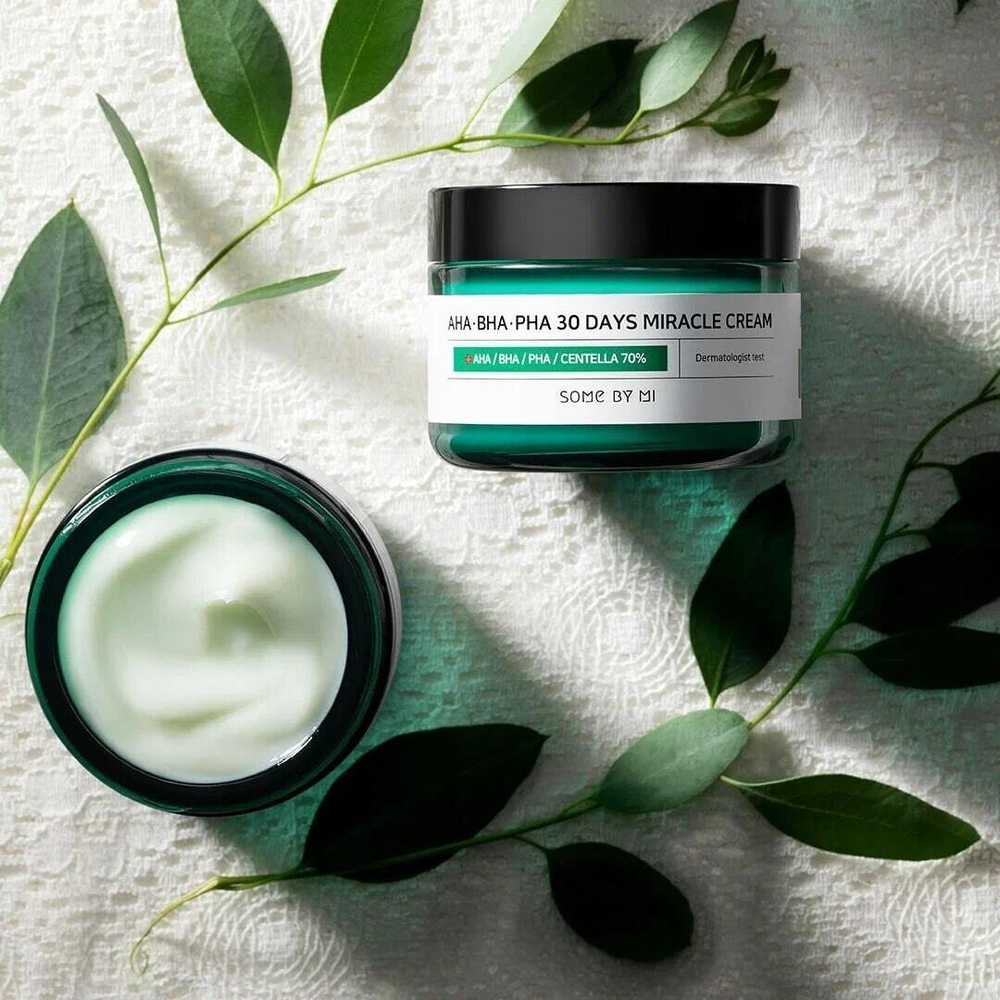 Восстанавливающий крем для проблемной кожи Some By Mi AHA-BHA-PHA 30 Days Miracle Cream