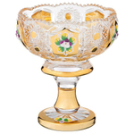 Конфетница "Lefard Gold Glass" 14см