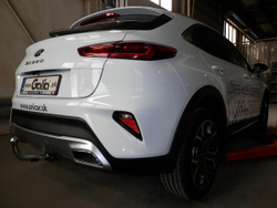 Фаркоп оцинкованный Galia K049A для KIA XCeed, 5doors, 2019-(паспорт и сертификат в комплекте)(без электрики)