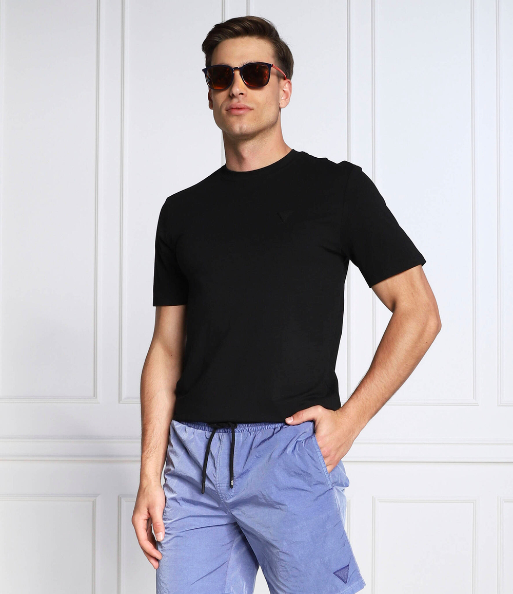 футболка hedley GUESS ACTIVE - черный(Z2YI12 JR06K)