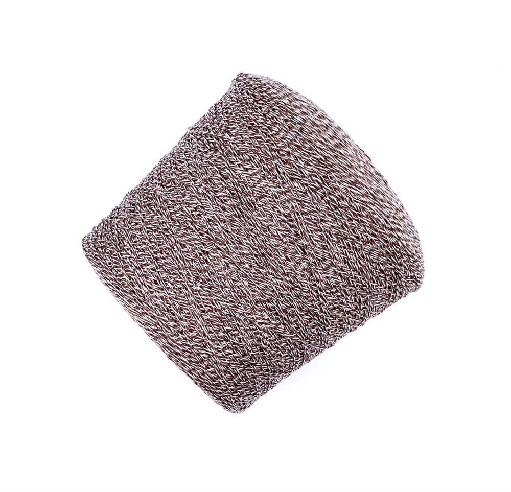 Меринос 50%, Кашемир 50%, 700м в 100г, меланж корица