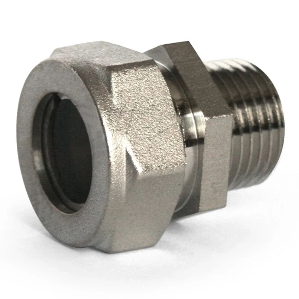 Муфта 25А*1" нар. Никель