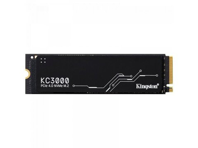 SSD накопитель Kingston KC3000 4ТБ, M.2 2280, PCIe 4.0 x4, NVMe [SKC3000D/4096G]