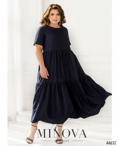 Платье 17-259-синий Minova