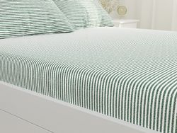 Простынь на резинке Сказка "Green" 160х200 см, перкаль