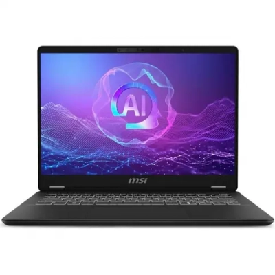 Ноутбук MSI Prestige 14 AI+ Evo C2VMG-044RU Intel Core Ultra 7 258V/32Gb/SSD1Tb/14"/OLED/2.8K/2880x1800/120Hz/Win11Pro/Stellar Gray/1.7kg (9S7-14N321-044)