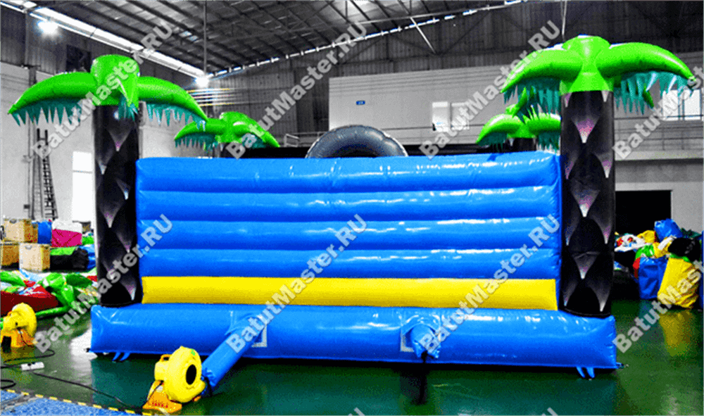 Надувной батут "Компания клоунов"