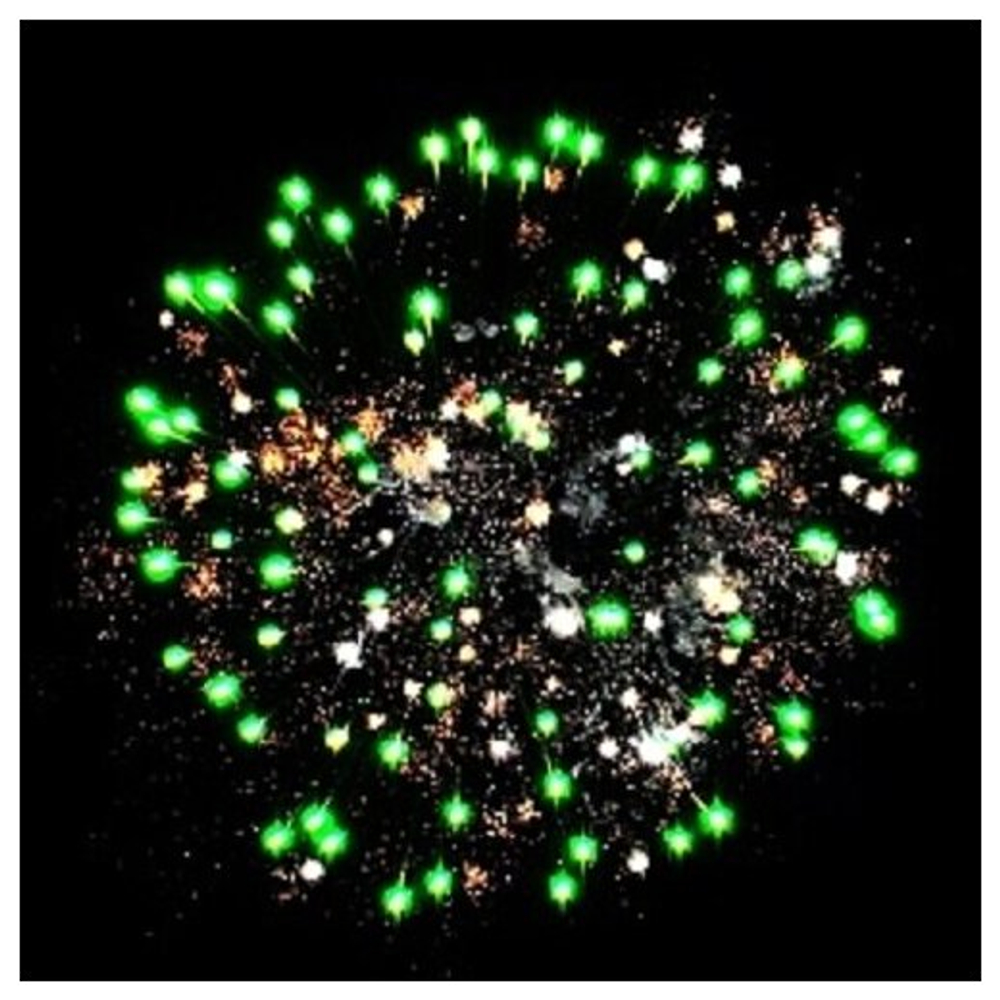 Батарея салютов "Карнавальная ночь" 7 эффектов, 48 зарядов, 40 м