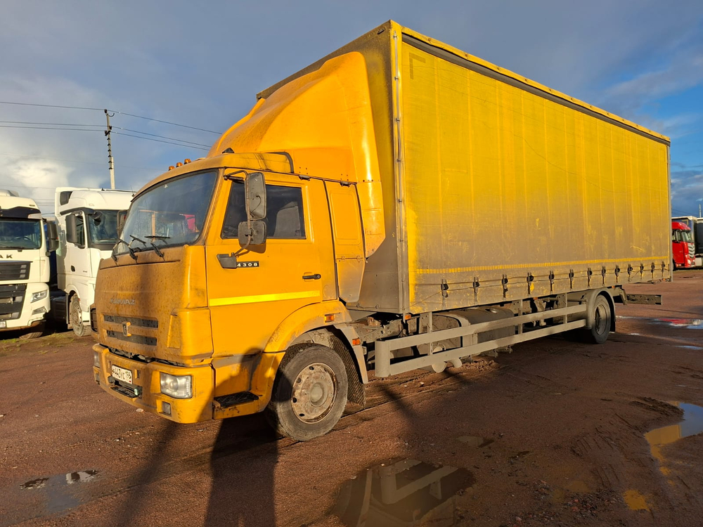 Коммерческие грузовики К7В* на шасси КамАЗ 4308 4x2 Бортовой (Евроборт) K7B002 (Евроборт, Дизельный,