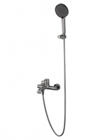 Смеситель для ванны с душем WONZON & WOGHAND TOR, Темный графит (WW-88037073-BGM)