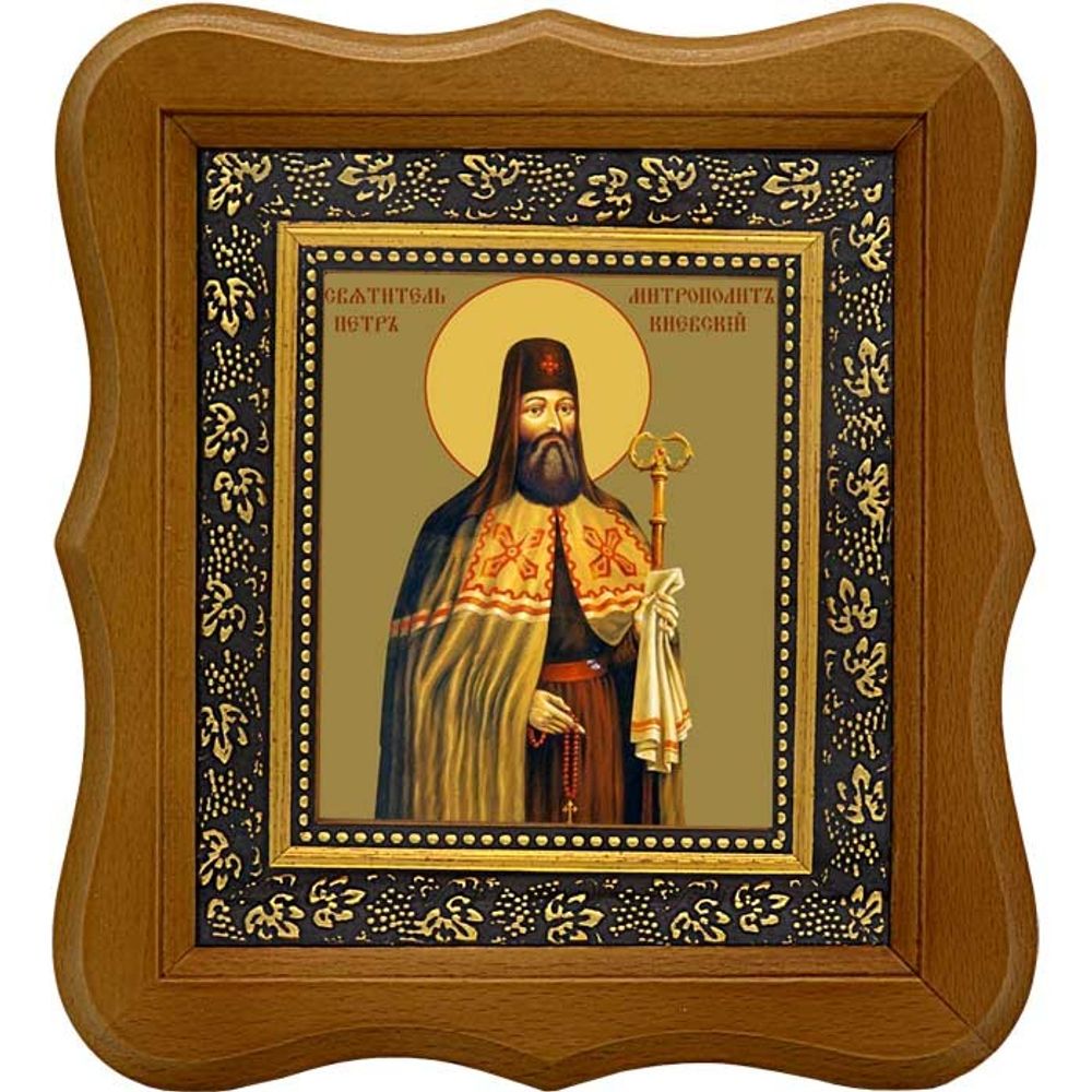 Петр (Могила), Святитель митрополит Киевский. Икона на холсте.