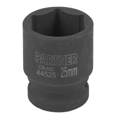 Головка ударная 1/2'', 25мм (6гр.) Partner PA-44525
