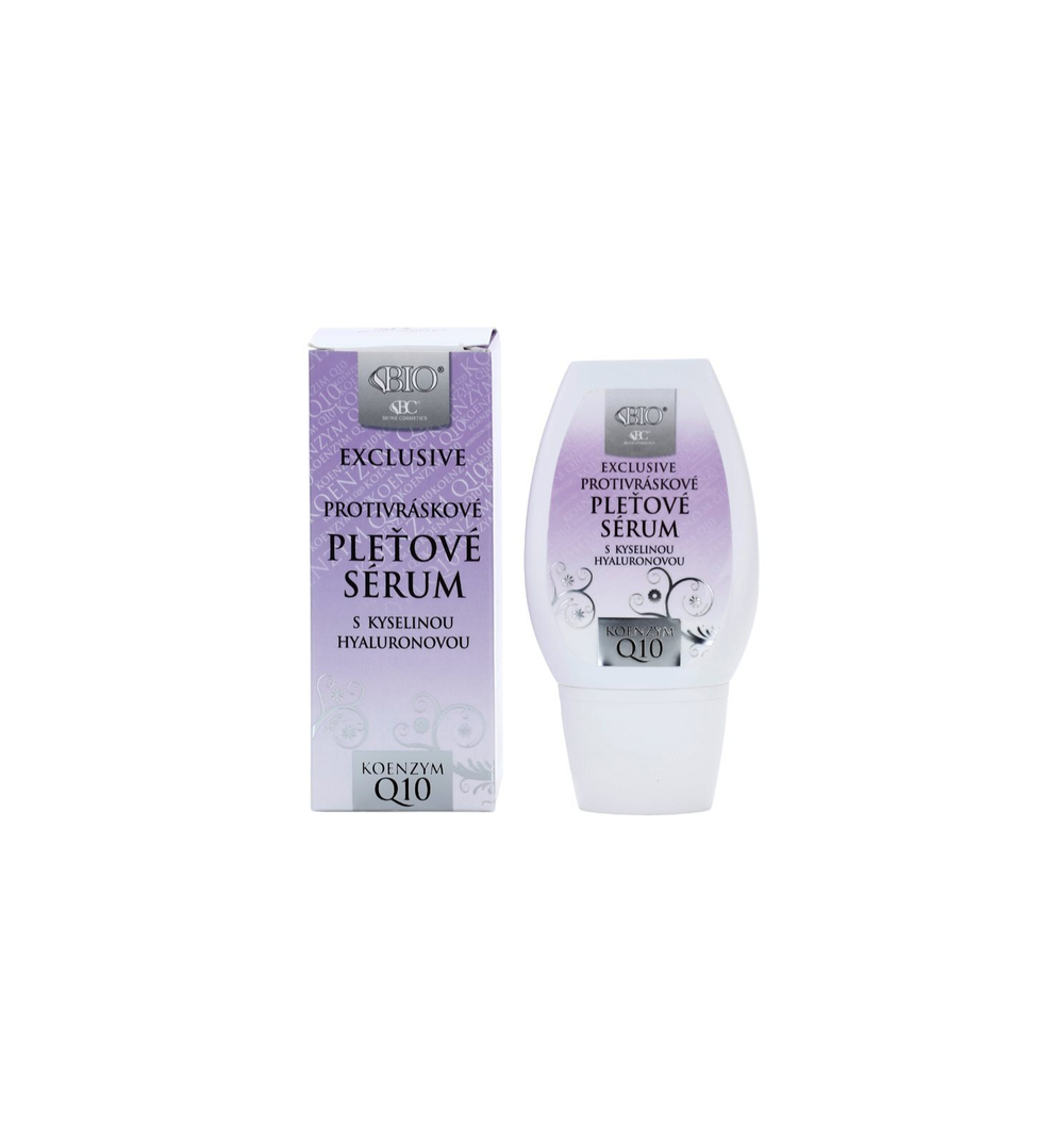 Bione Cosmetics Exclusive Q10 - сыворотка против морщин с гиалуроновой кислотой /   40  ml  / GTIN 8595061607920