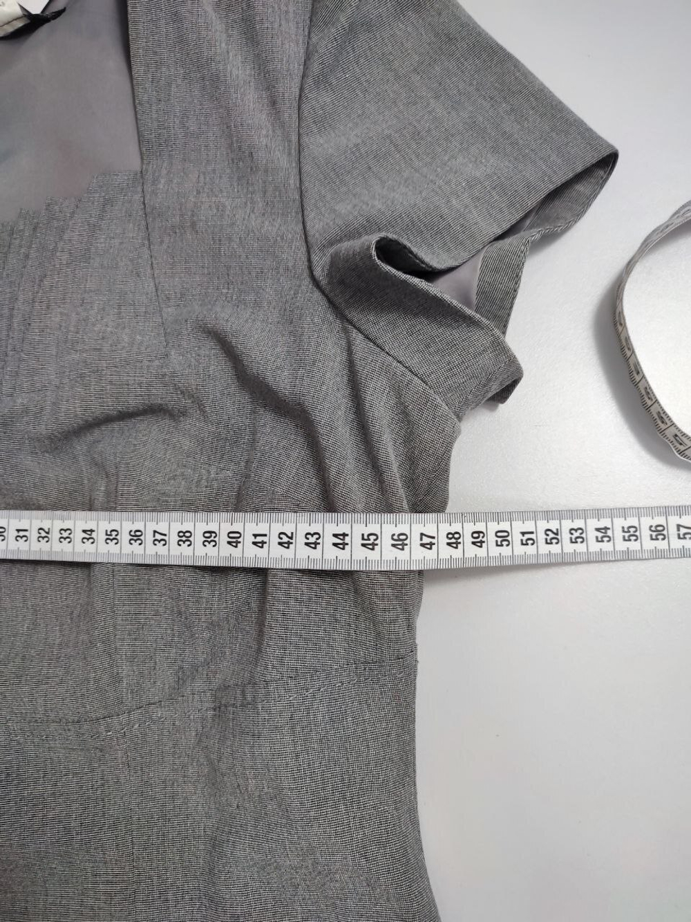 Платье Class International серое 48 размер