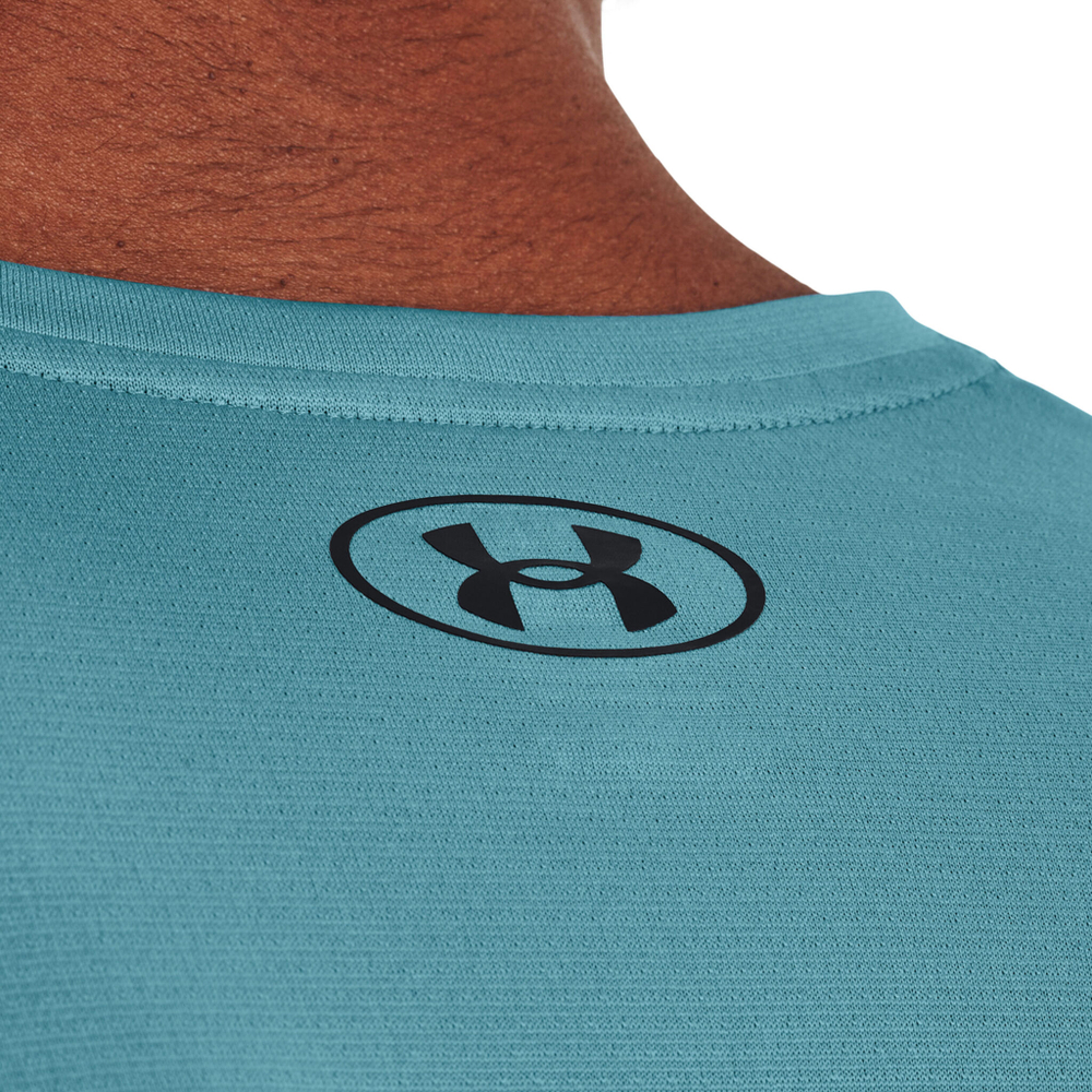Мужское теннисное поло Under Armour Tech Vent T-Shirt Men - Turquoise