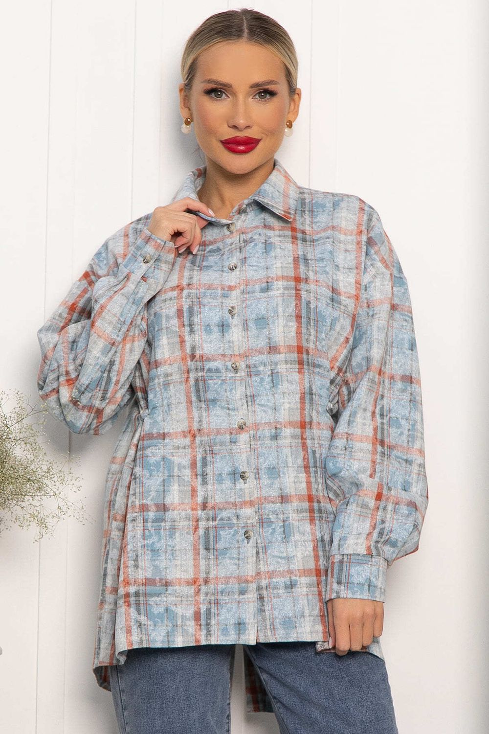 Рубашка Скай (голубая) Б14195-5М LT Collection