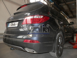 Фаркоп оцинкованный Galia H094C для Hyundai Grand Santa Fe 2013(паспорт и сертификат в комплекте)(без электрики)
