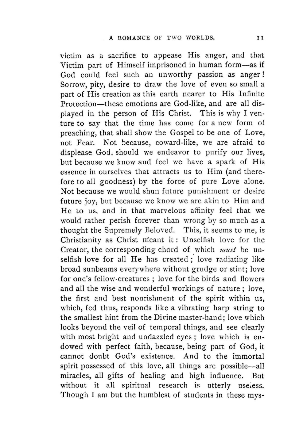 A Romance of Two Worlds | Marie Corelli