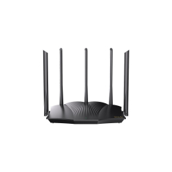 Маршрутизатор TENDA TX12 Pro вухдиапазонный гигабитный Wi-Fi 6 роутер AX3000, до 574 Мбит / с на 2,4 ГГц + до 2402 Мбит / с на 5 ГГц, LAN 3 x 1Гбит / с, WAN 1 x 1Гбит / с, 5 антенн